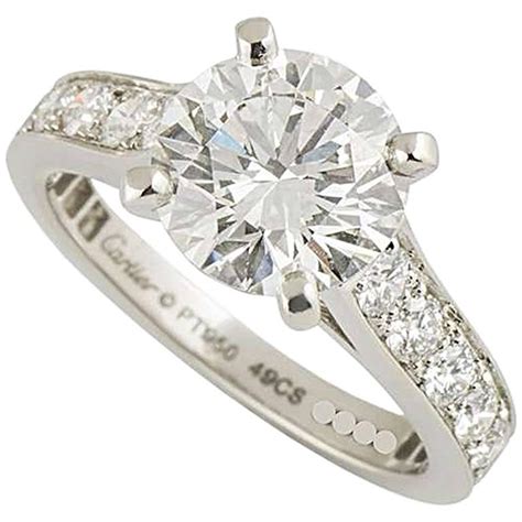 cartier 1895 engagement ring price|cartier diamond rings.